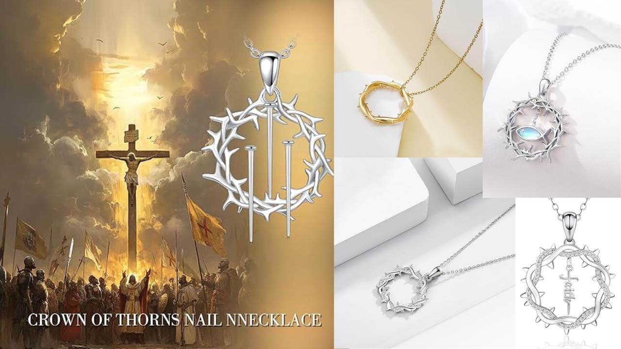 crown of thorns necklace​