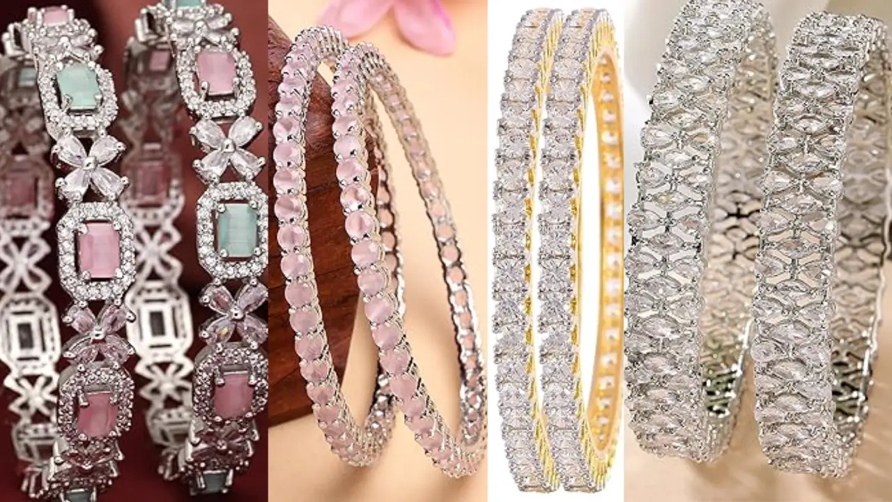 American Diamond Bangales
