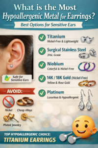 What Is the Most Hypoallergenic Metal for Earrings