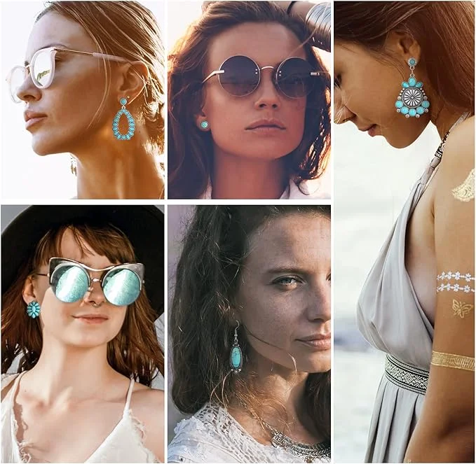 turquoise earrings